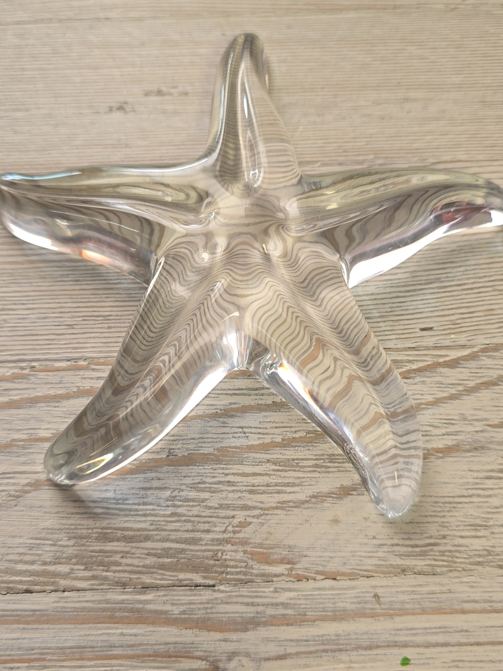 Baccarat France Crystal Glass Starfish - Picture 2 of 3
